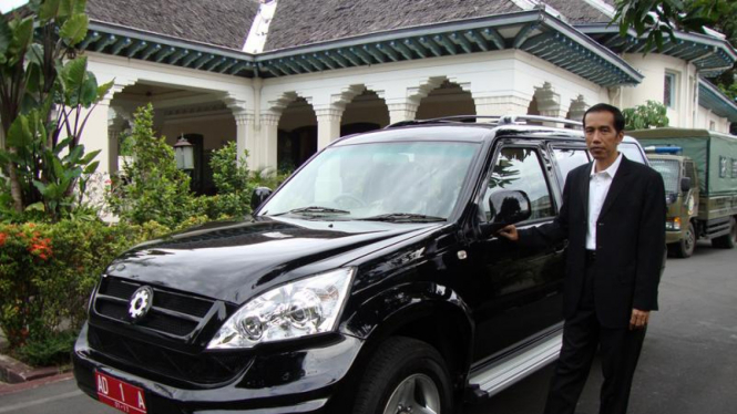 Mobil dinas Jokowi rakitan anak SMK