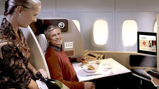 Kabin Star Wars ala Qantas Airlines