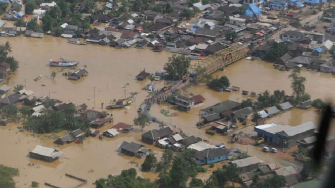 Ilustrasi: Banjir di Kalimantan Selatan