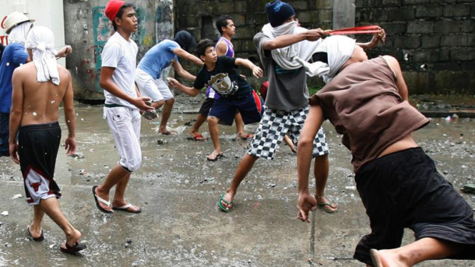 Bentrokan di Manila, Filipina
