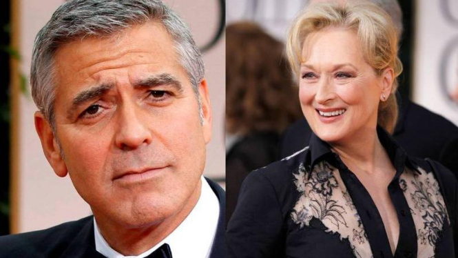 George Clooney dan Meryl Streep