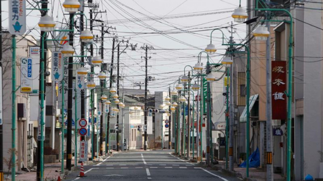 Kota Tomioka dikosongkan karena bocoran nuklir