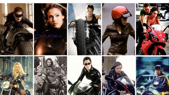 10 aktris biker Hollywood terseksi 