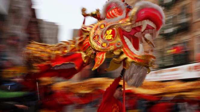 Parade Tahun Baru China di New York