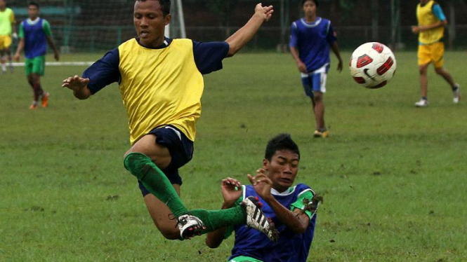 Latihan Timnas Indonesia U-23 