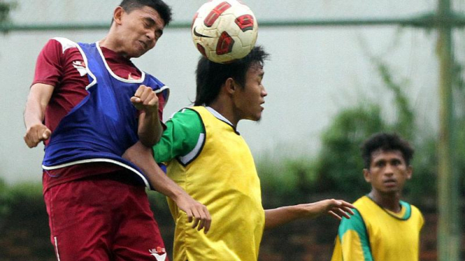 Latihan Timnas Indonesia U-23 
