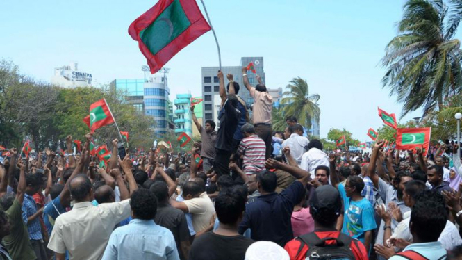 Ilustrasi-Konflik di Maladewa