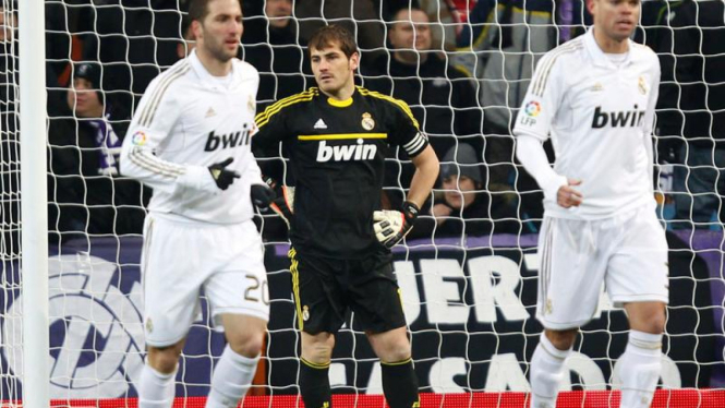 Pemain Real Madrid Iker Casilas