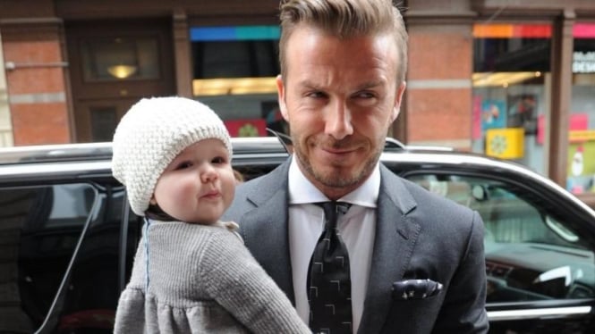 Harper Seven & David Beckham