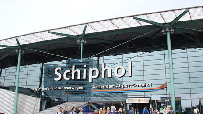 Aeroporto Schiphol em Amsterdã, Holanda