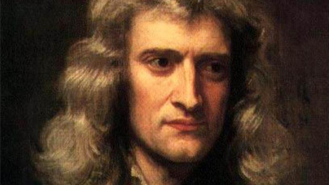 Lukisan Isaac Newton karya Godfrey Kneller