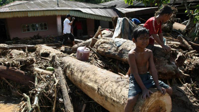 banjir bandang pasaman