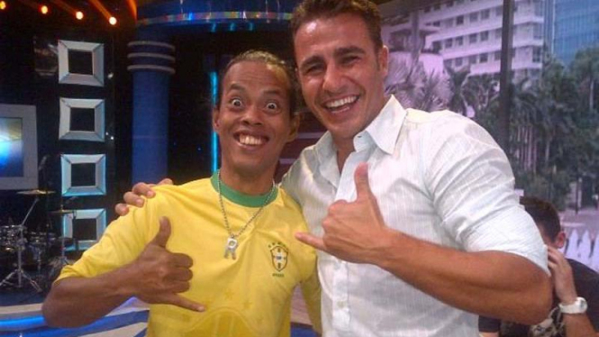 Ronaldikin dan Fabio Cannavaro