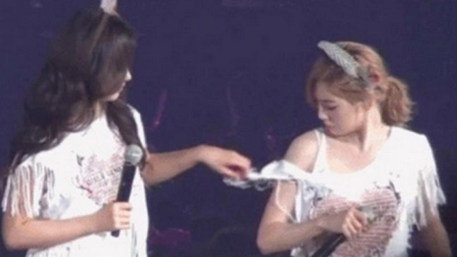 Insiden Yuri dan Taeyeon SNSD