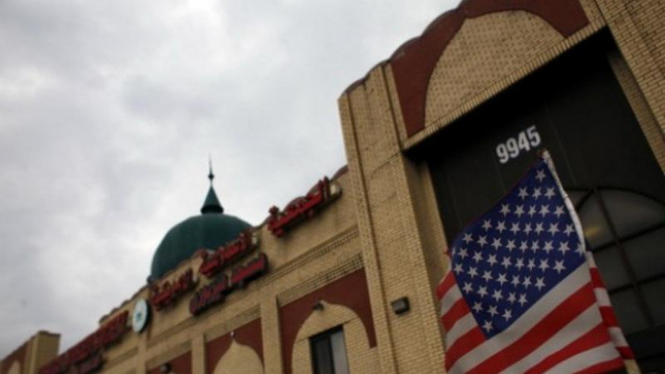 Suatu Masjid di Kota Detroit Amerika Serikat
