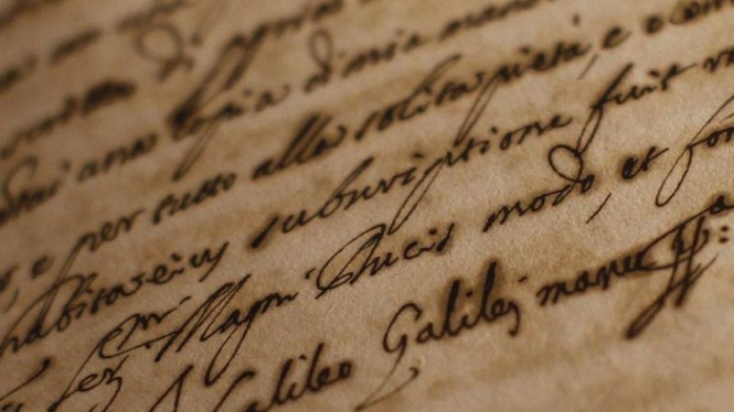 Koleksi rahasia Vatikan: tanda tangan dan dokumen Galileo Galilei