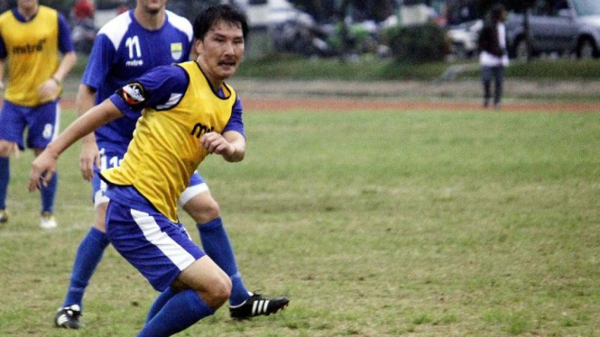 Jeon Kwang Jin seleksi di Persib Bandung