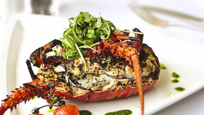 Grilled Pearl Lobster
