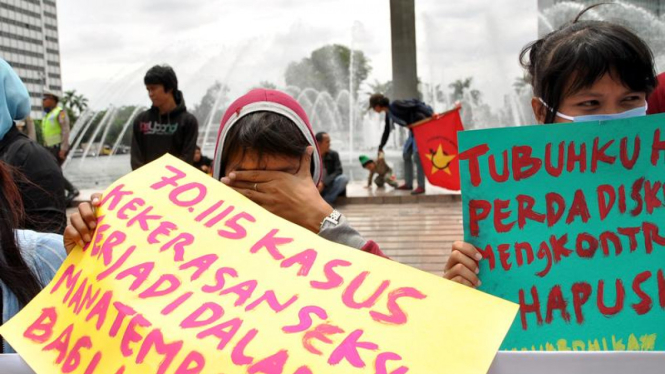 Demo Perkosaan dan Pelecehan Seksual