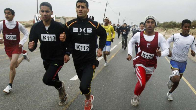 Marathon Jalur Gaza