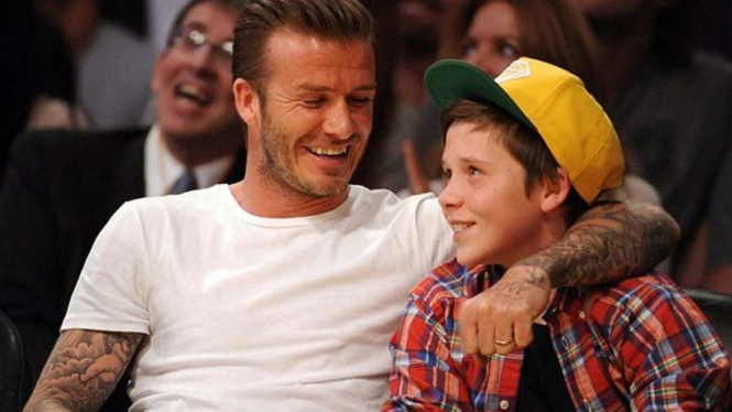 David Beckham dan Brooklyn Joseph