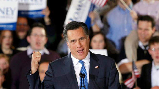 Kandidat calon presiden AS dari Partai Republik, Mitt Romney
