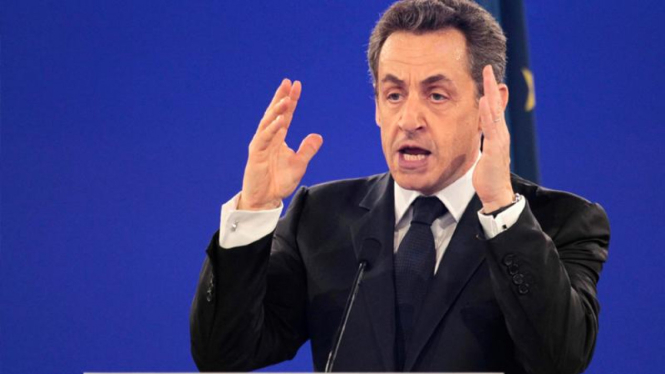 Presiden Perancis, Nicolas Sarkozy.