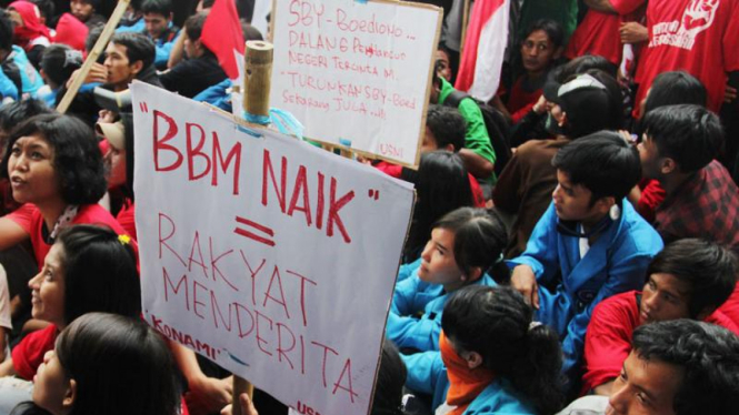 Aksi Menolak Kenaikan BBM