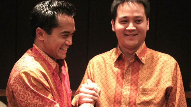 Anindya Bakrie dan Michael Sampoerna