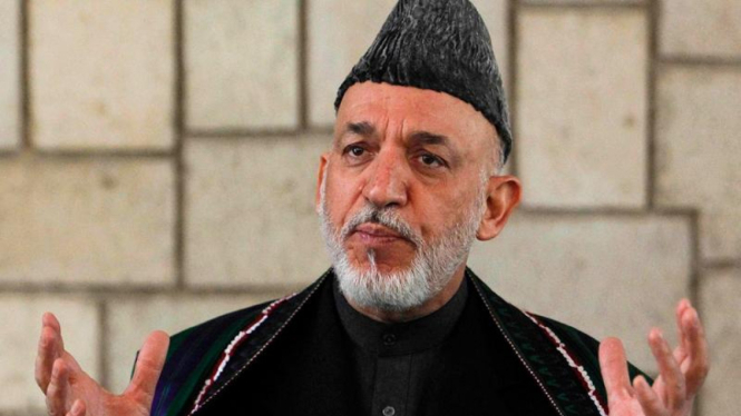 Presiden Afganistan Hamid Karzai