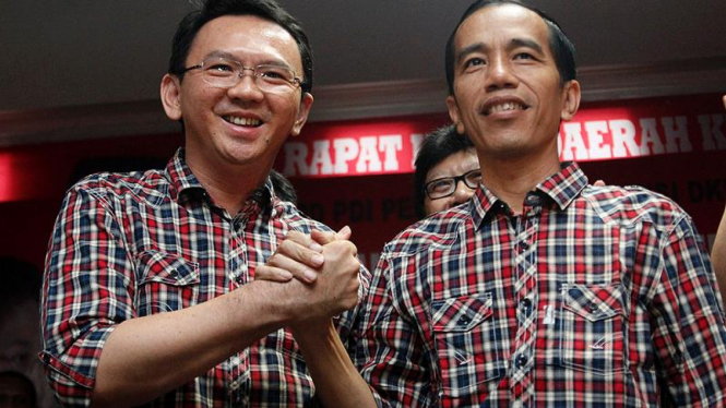 Deklarasi Calon Gubernur DKI Joko Widodo dan Basuki Tjahaya Purnama (Ahok)