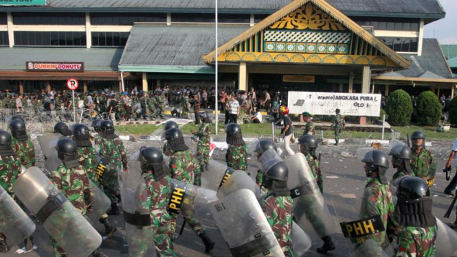 Demonstrasi kenaikan BBM di Medan