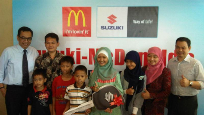 Pemenang Suzuki-McDonald's Call to Win