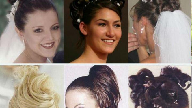 Updo style