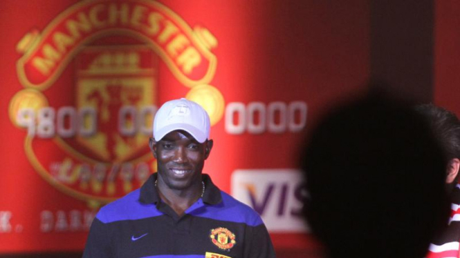 Dwight Yorke Hadiri Meet The Legend Manchester United