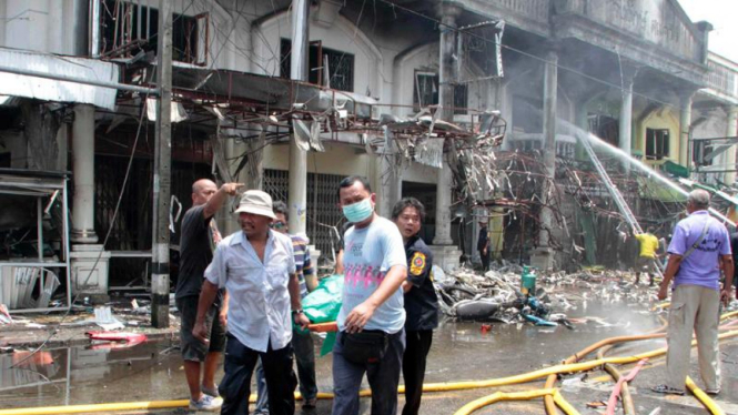 Bom Meledak di Yala, Thailand