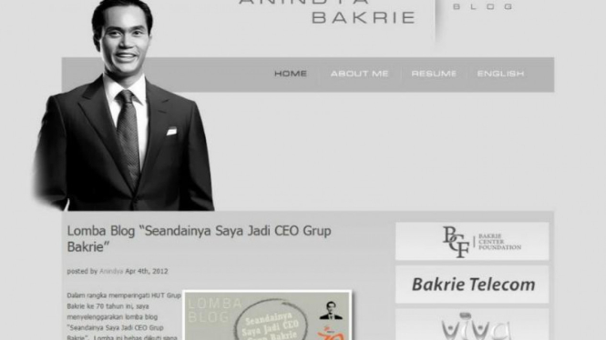 Blog Anin Bakrie