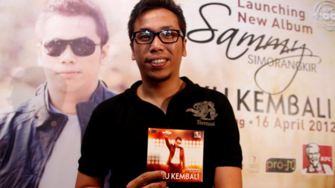 Sammy Simorangkir Launching Album Aku Kembali