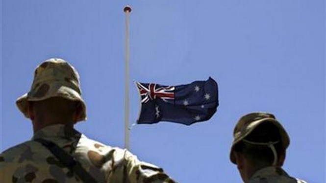 Pasukan Australia menjalani tugas di Afganistan 