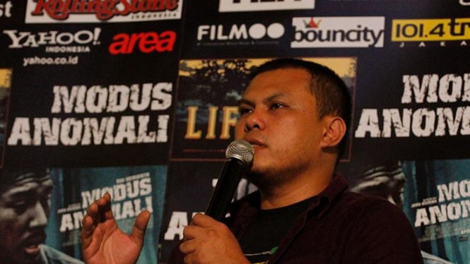 Joko Anwar di Press Screening Film Modus Anomali