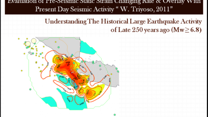 Data sejarah gempa Jabar-Bengkulu 250 tahun terakhir