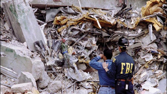 Lokasi pengeboman di Oklahoma City 1995