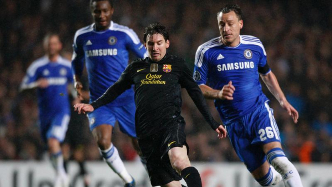 Champions: Chelsea vs Barcelona