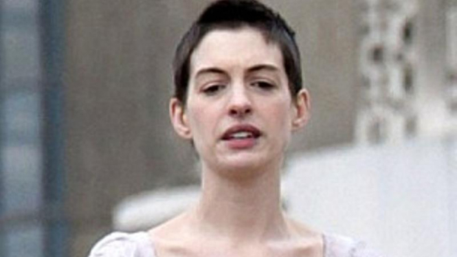 Anne Hathaway di film Les Miserables