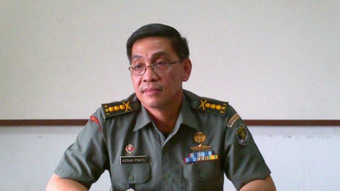 Kapendam Jaya, Kolonel Infantri Adrian Ponto