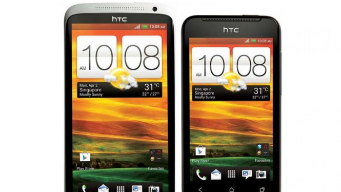 HTC One X dan V