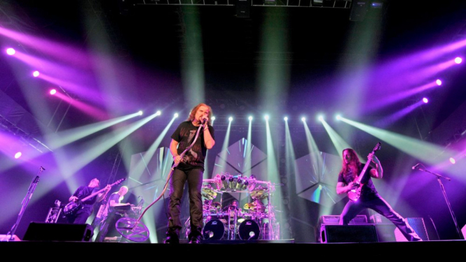 Aksi Dream Theater di Ancol, Jakarta, beberapa waktu silam. 