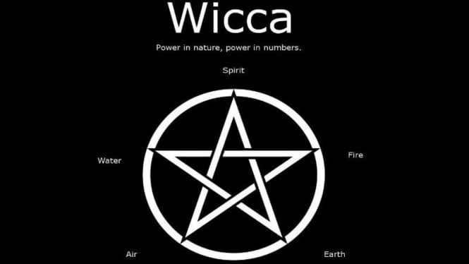 simbol Wicca, agama tertua beraliran sihir