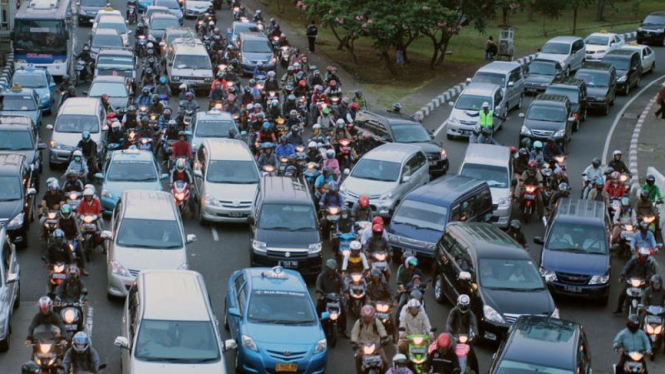 Kemacetan Kota Jakarta