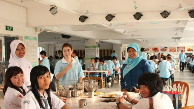 Delegasi pelajar Indonesia di China
